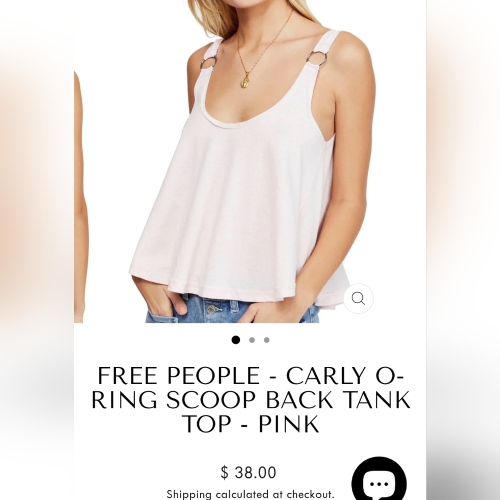 Free People Carly O-Ring Tank